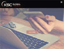 Tablet Screenshot of kscglobal.com